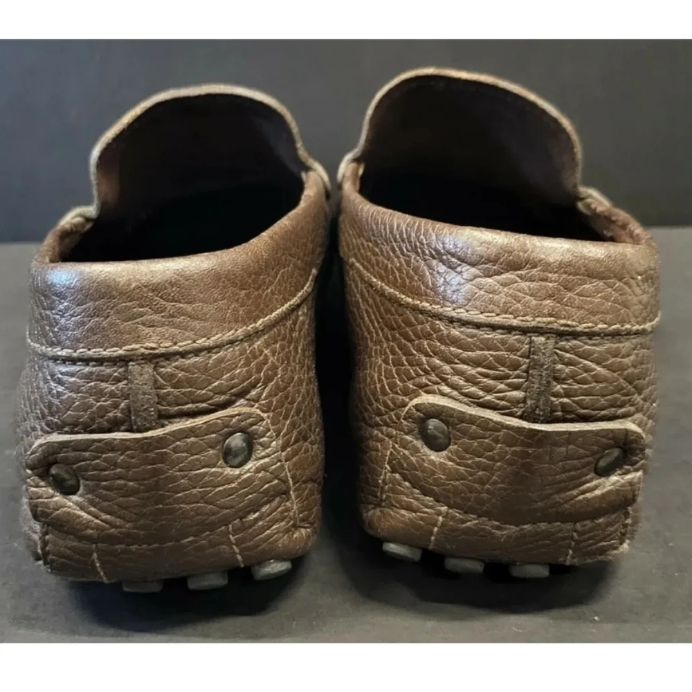 Men's TOD'S Brown Driving Leather Loafers US Sz‎ 7.5